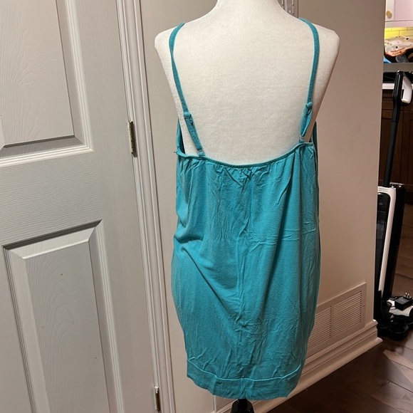 Baby Blue Tank Top Flowy - Size XL - Picture 2 of 2